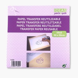 Papel transfer reutilizable