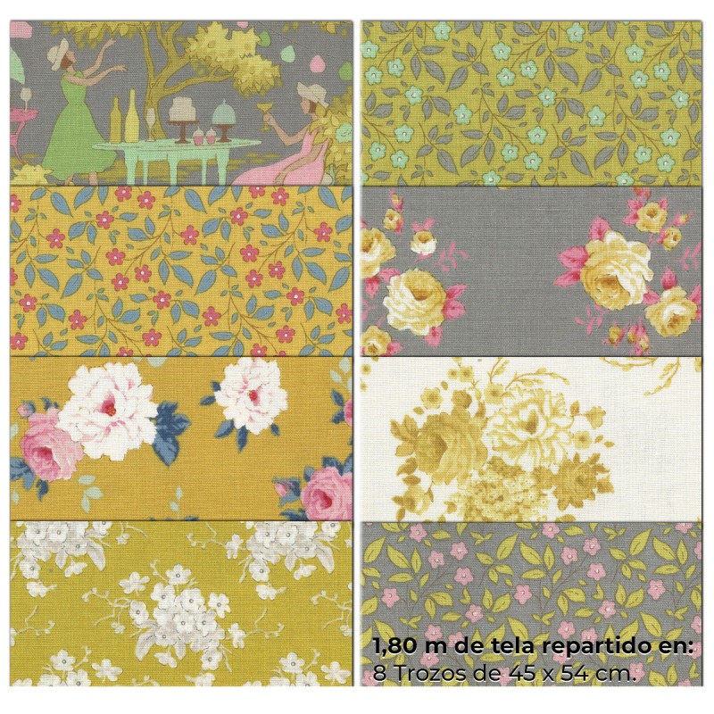 Pack Fat Quarters Sunday Brunch 3