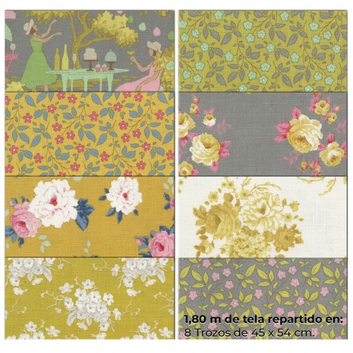 Pack Fat Quarters Sunday Brunch 3