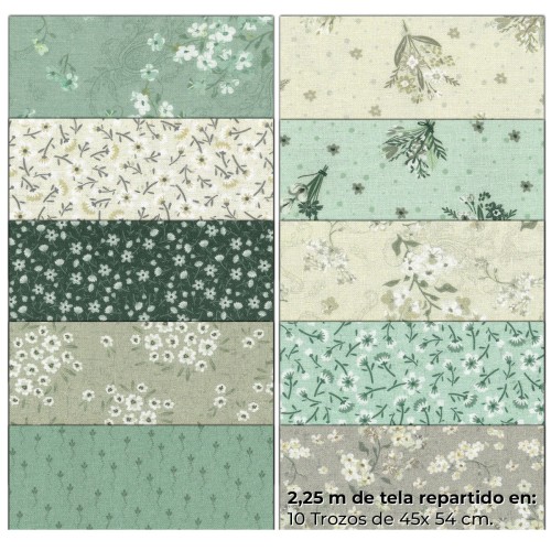 Pack Fat Quarters Petite Meadows