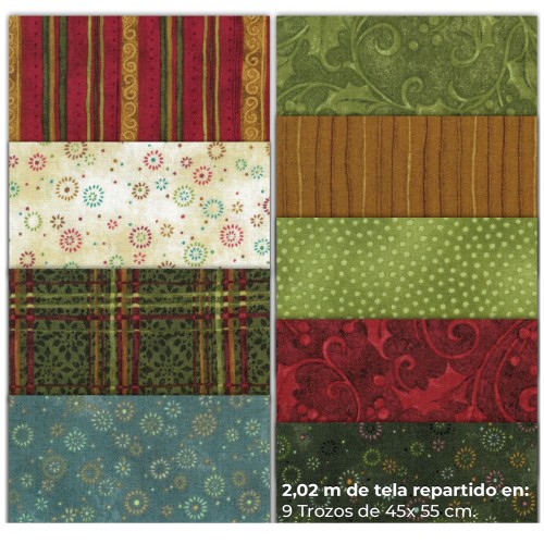 Pack Fat Quarters Star of Wonder 1