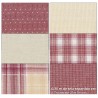 Rollo Fat Eighth - Rosas y beige 2