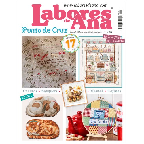 Revista Punto de Cruz Las Labores de Ana nº 297