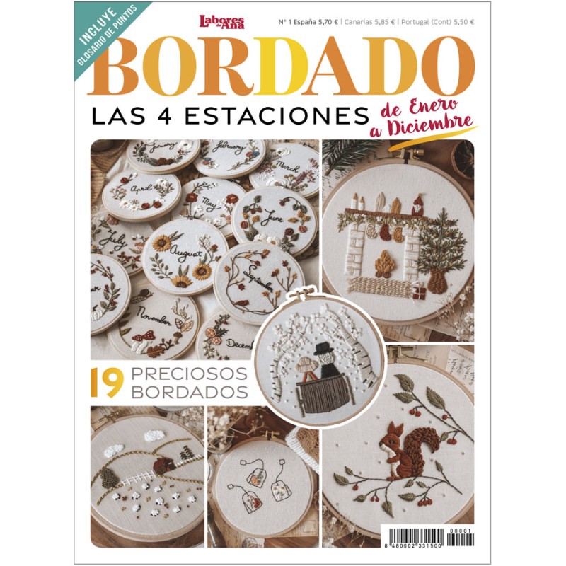 Revista Bordado LAS CUATRO ESTACIONES