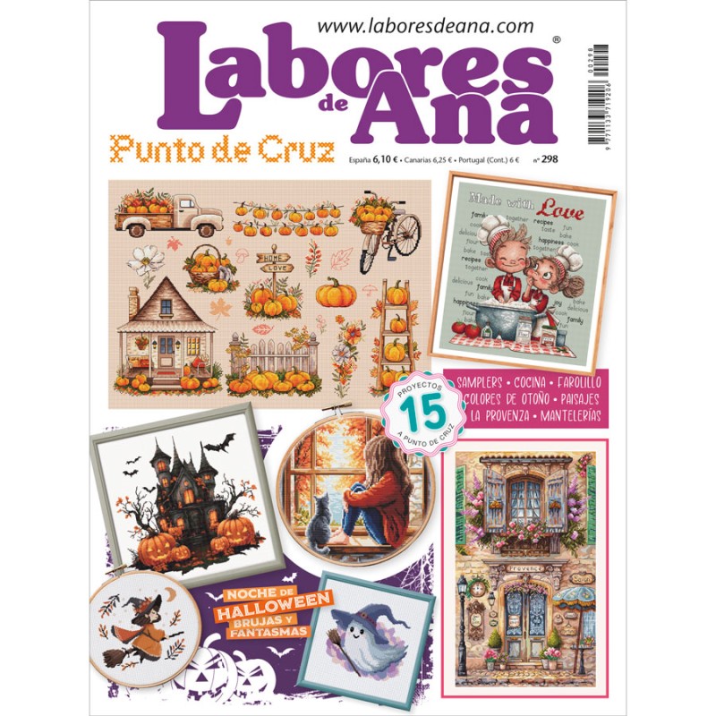 Revista Punto de Cruz Las Labores de Ana nº 298