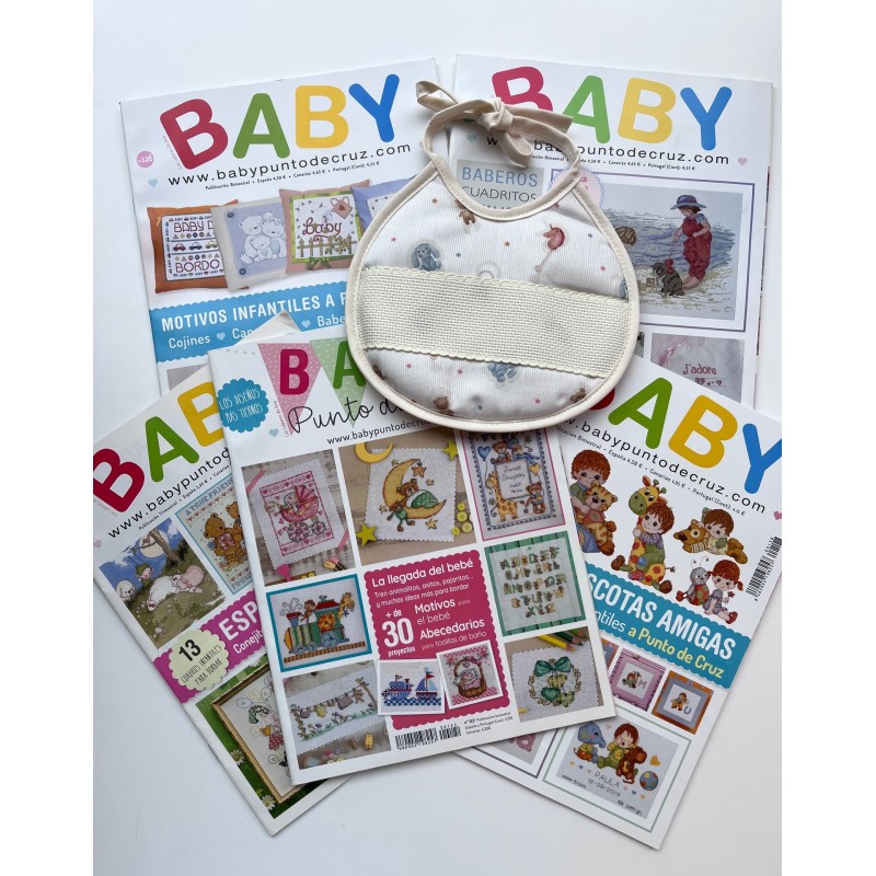 Oferta 5 revistas BABY + Baberín