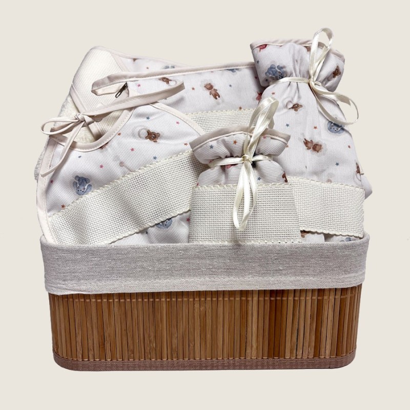 Conjunto Canastilla motivos bebé