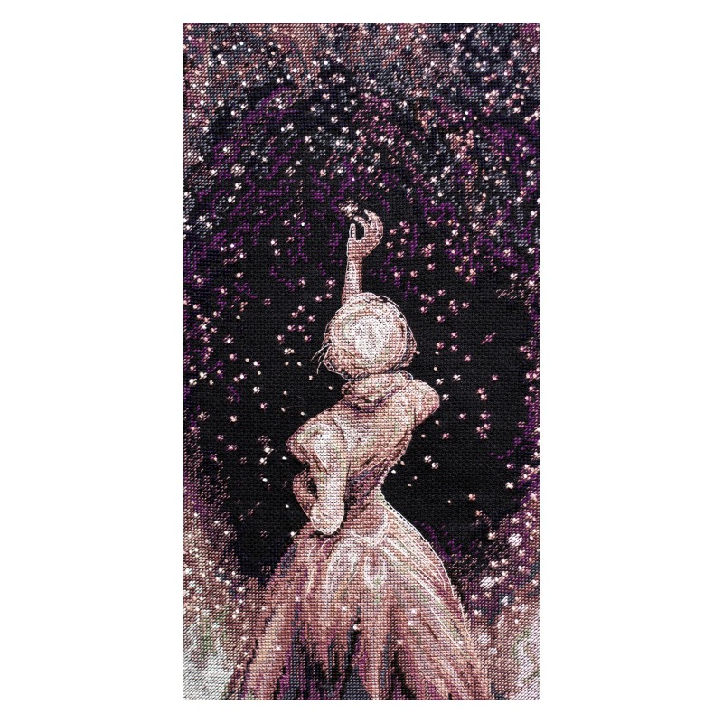 Kit punto de cruz Estrella de los deseos