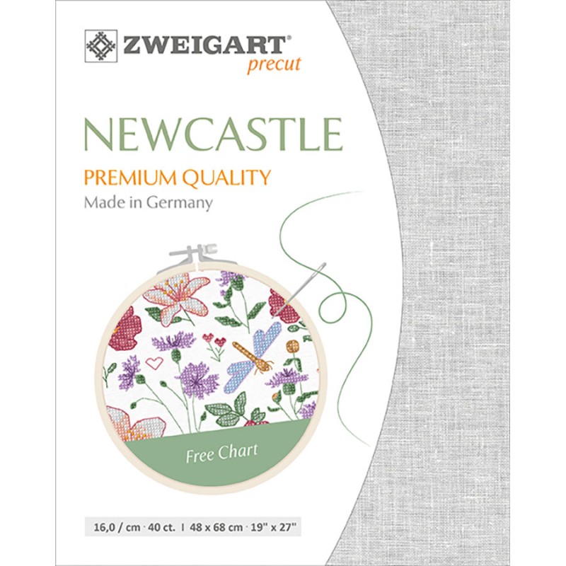 Tela de punto de cruz Newcastle 40 ct.