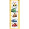 Disney punto de cruz Kit Medidor Cars