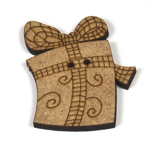 Boton madera regalo