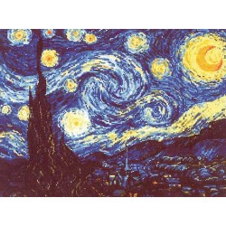 La noche estrellada de van...