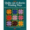 Quilts con el diseño winding ways