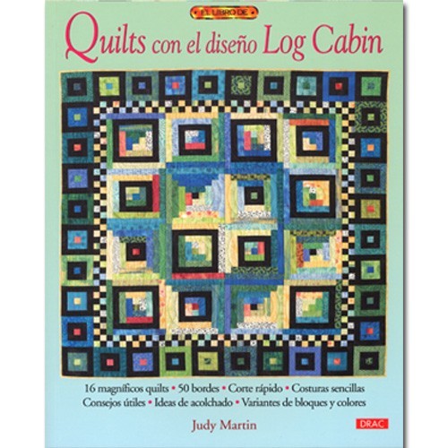 Quilts con el diseño log cabin