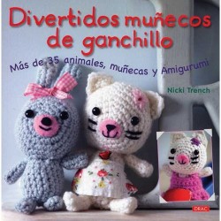 Nuevos muñecos de ganchillo - Con cuentas, abalorios, cintas, botones,.