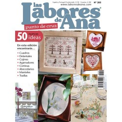 Revista punto de cruz Las Labores de Ana nº 205