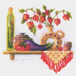 Estantería con pimiento