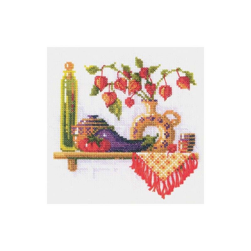 Estantería con pimiento