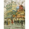 Kit punto de cruz Moulin Rouge
