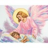 Kit punto de cruz Ángel de la guarda