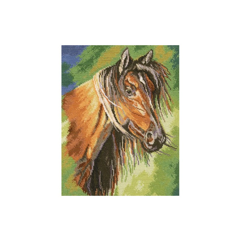 Kit punto de cruz Retrato caballo