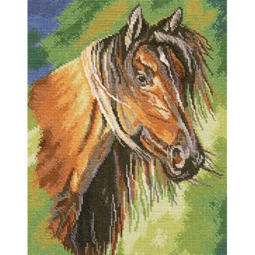 Kit punto de cruz Retrato caballo