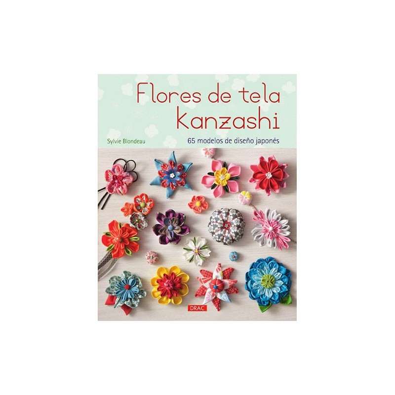 Flores de tela kanzashi