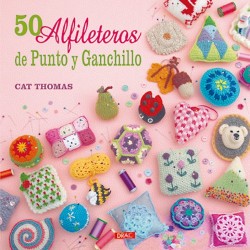 50 alfileteros de punto y ganchillo