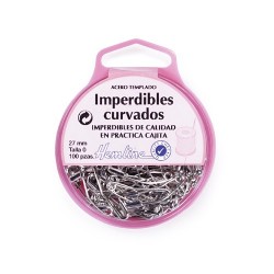 Imperdibles curvados 27 mm