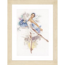 Kit punto de cruz Bailarina