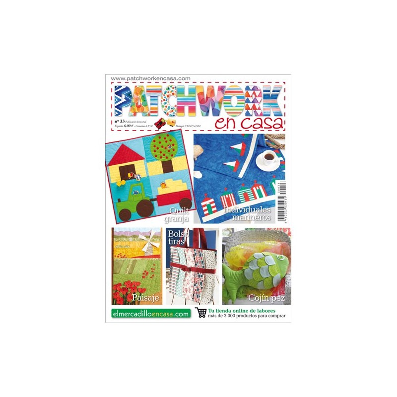 Revista Patchwork en Casa nº 33