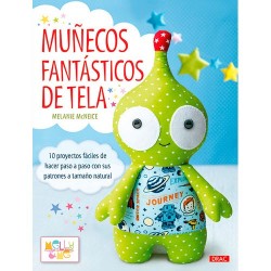 Libro muñecos fantásticos de tela