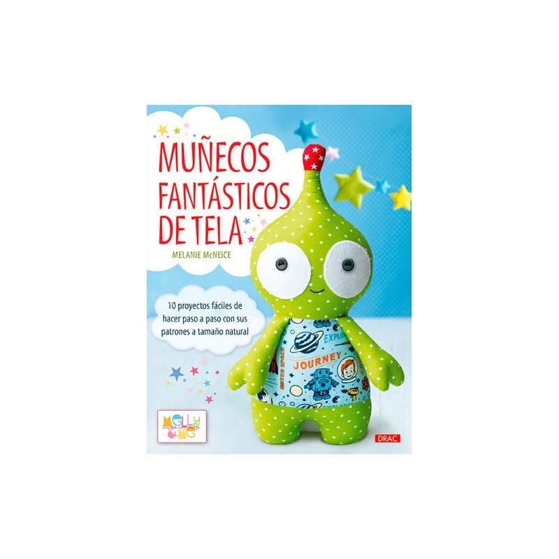 Libro muñecos fantásticos de tela